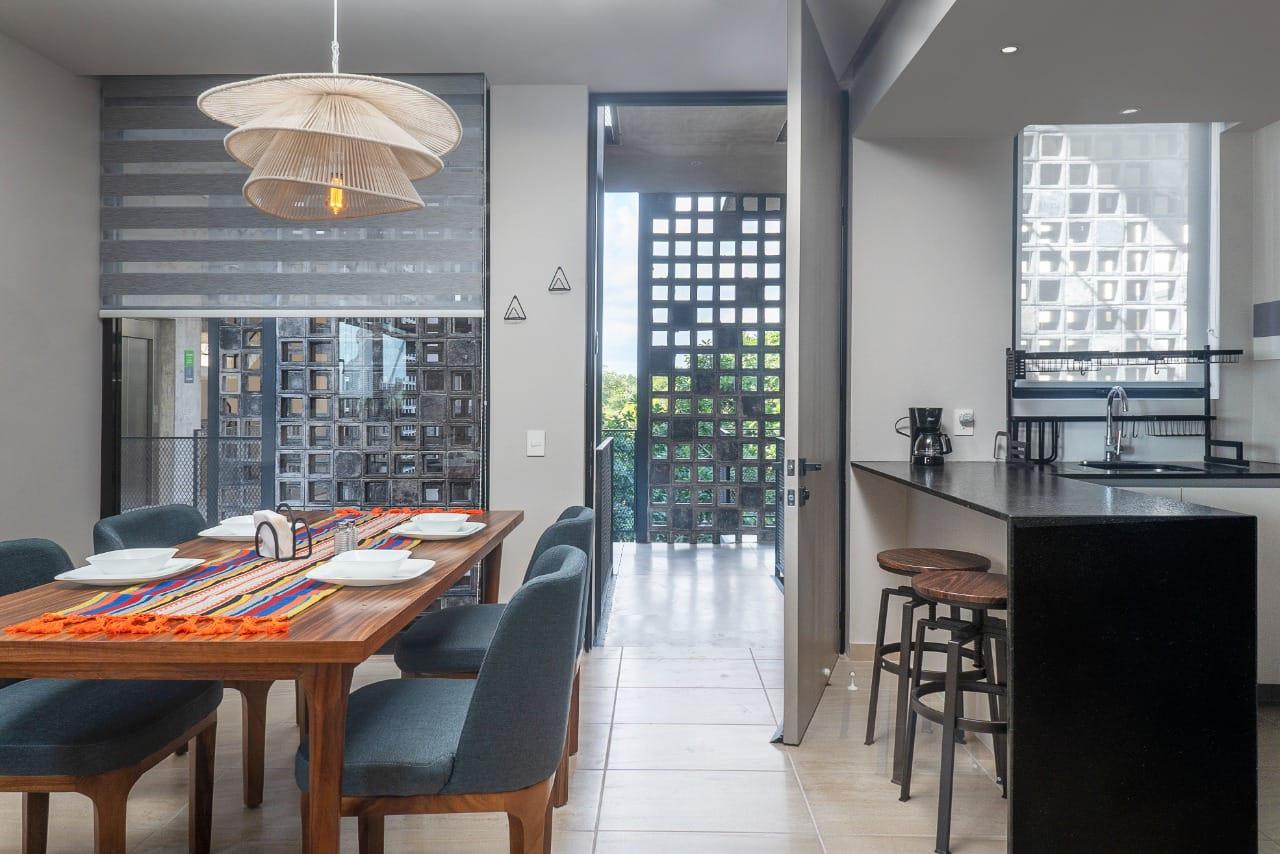 Departamento en venta en Playa del Carmen, Kaab at the Park 405 — 2