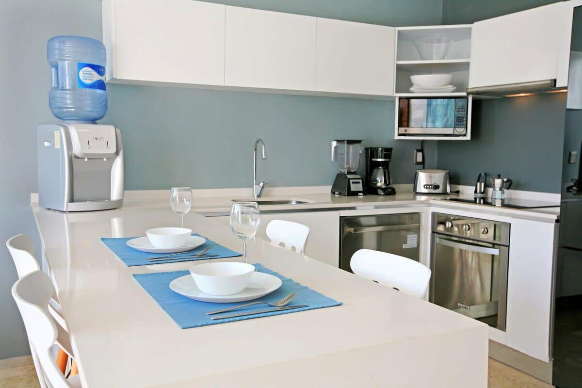 Departamento en renta por noche en Playa del Carmen, Menesse on the Beach — 3