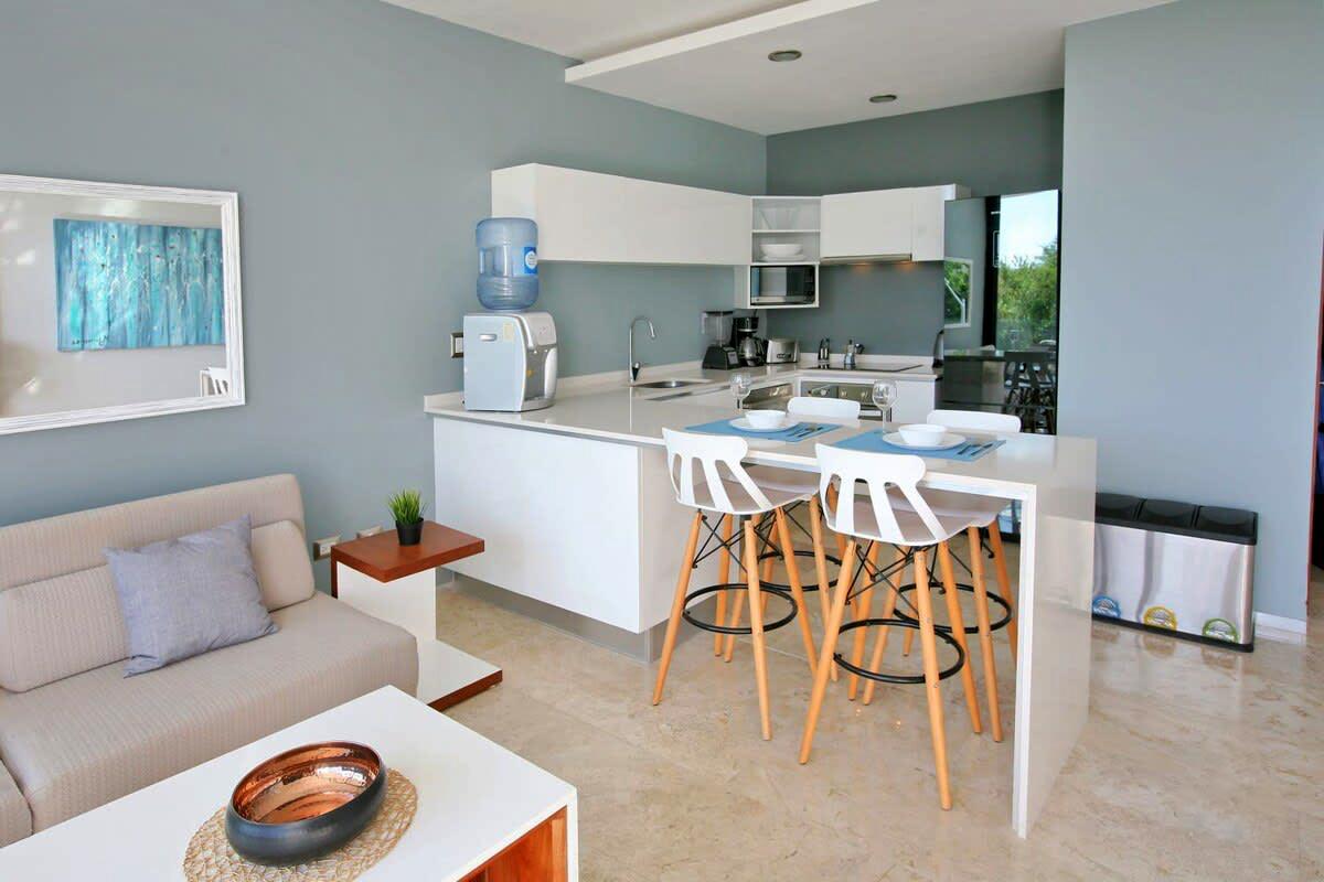 Departamento en renta por noche en Playa del Carmen, Menesse on the Beach — 4