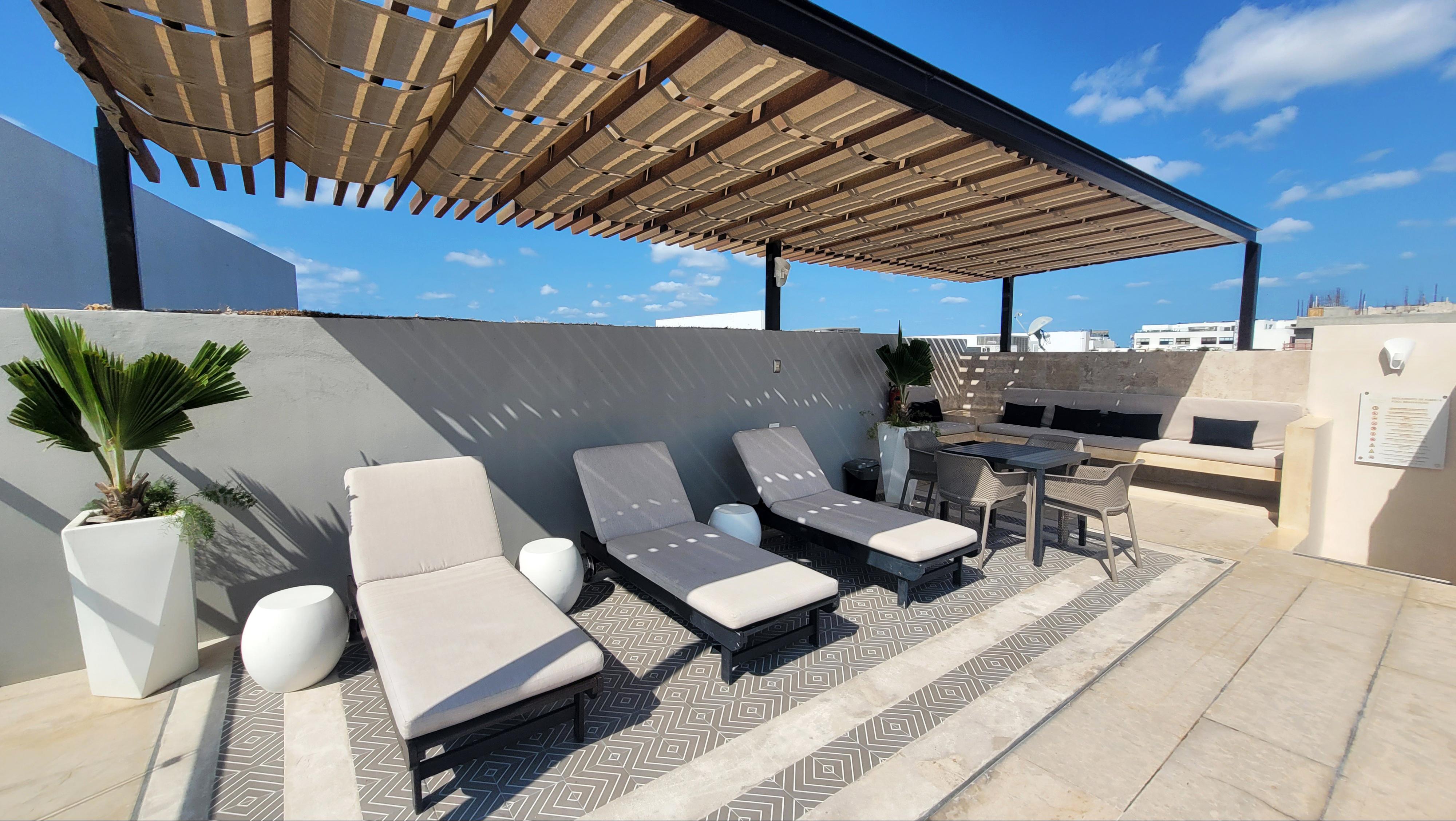 Departamento en renta por noche en Playa del Carmen, Menesse on the Beach — 9