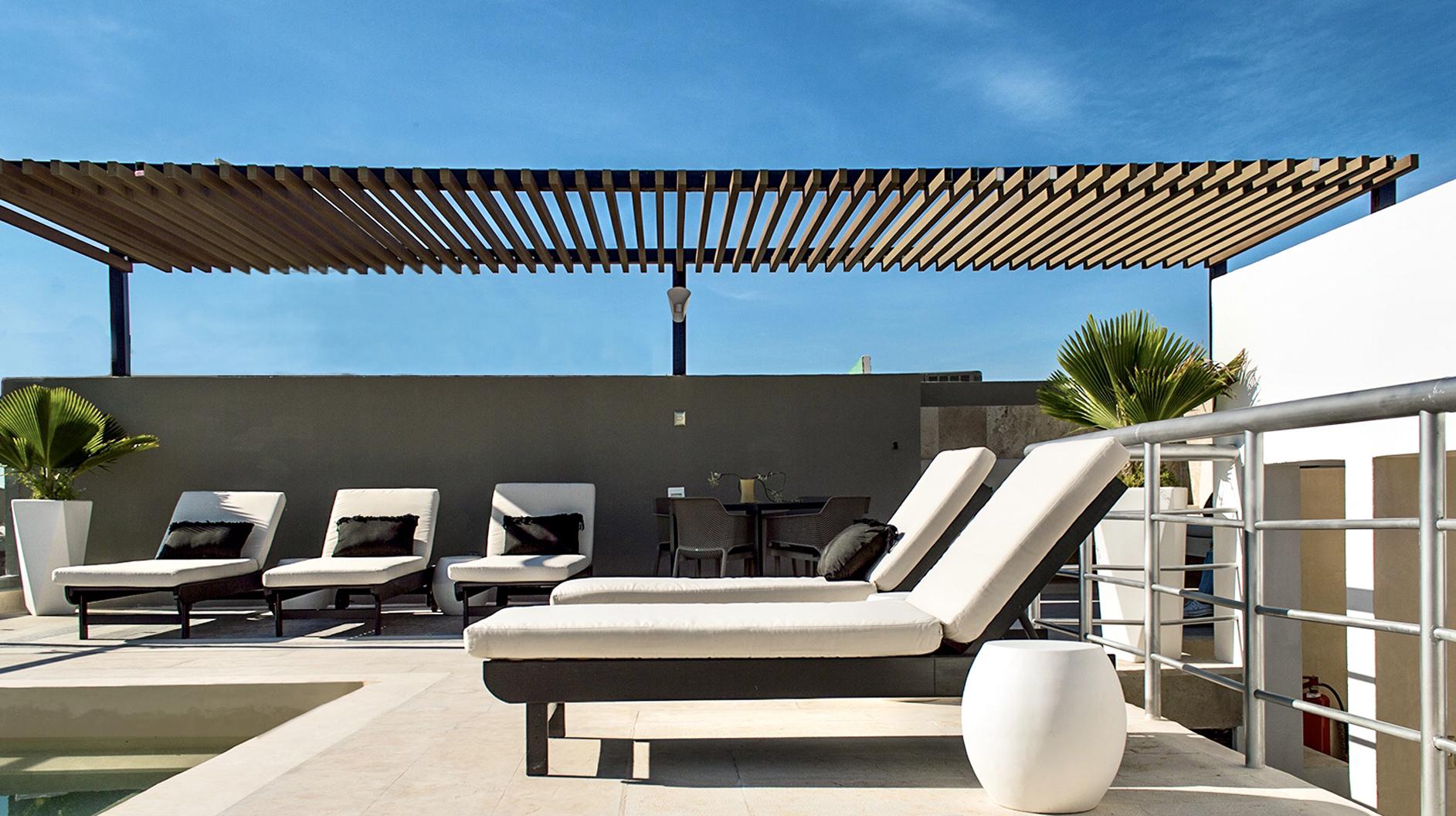 Departamento en renta por noche en Playa del Carmen, Menesse on the Beach — 10