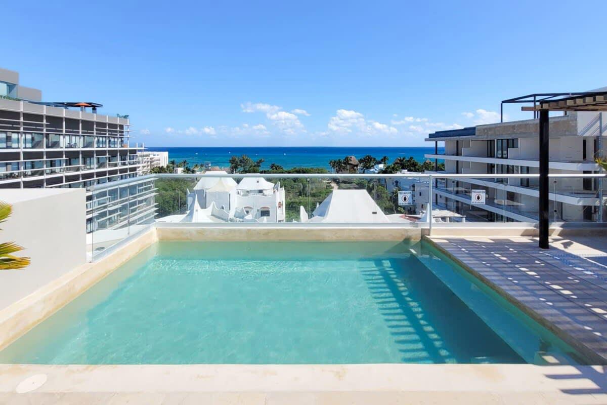 Departamento en renta por noche en Playa del Carmen, Menesse on the Beach — 11