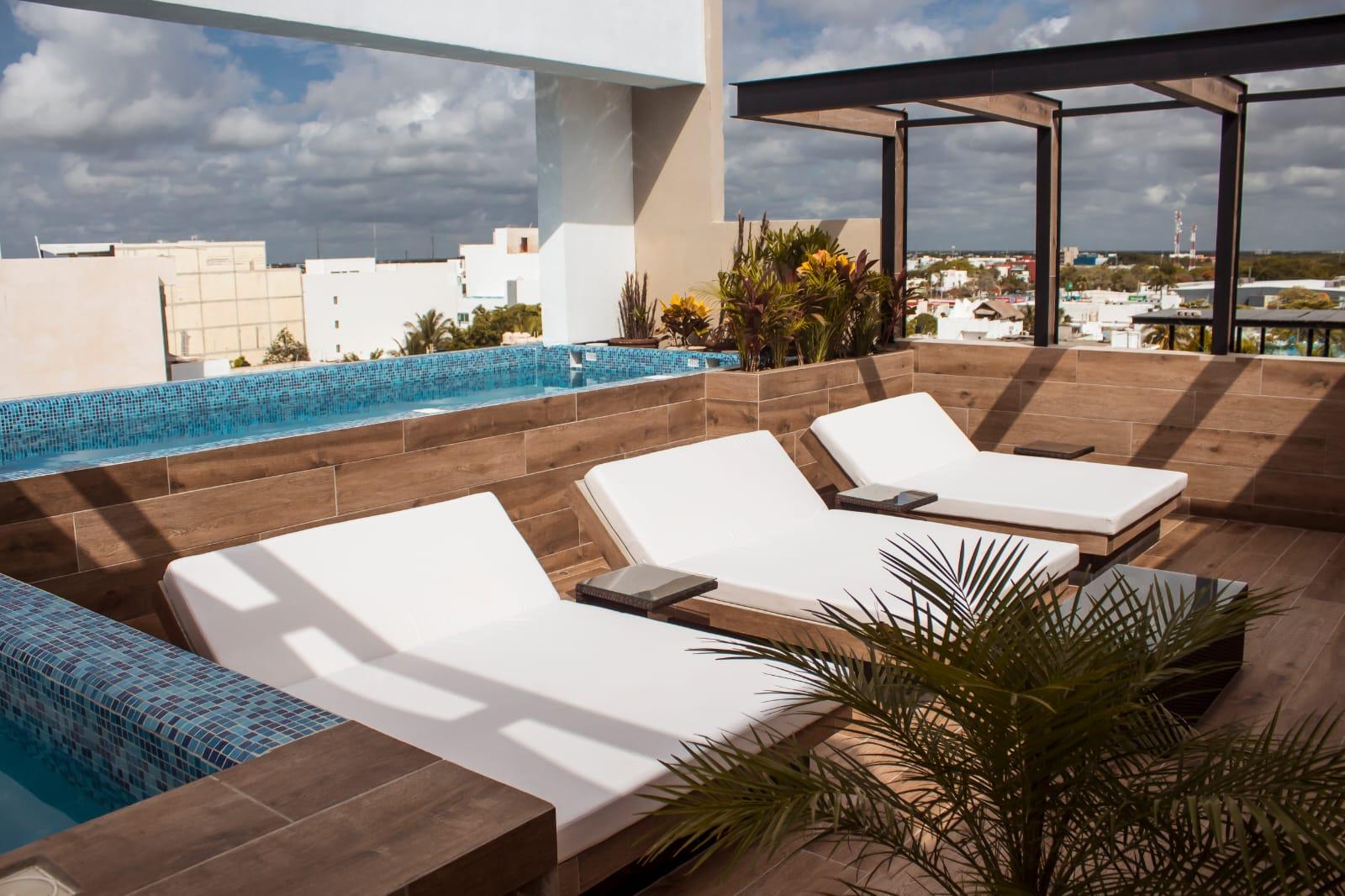 Estudio en renta en Playa del Carmen, The Yellow Condo — 5