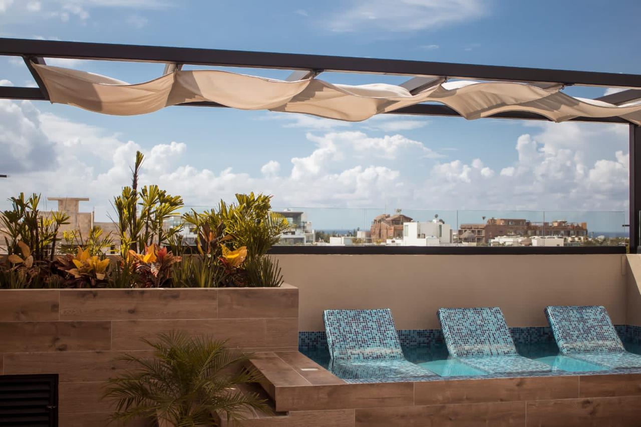 Estudio en renta en Playa del Carmen, The Yellow Condo — 13