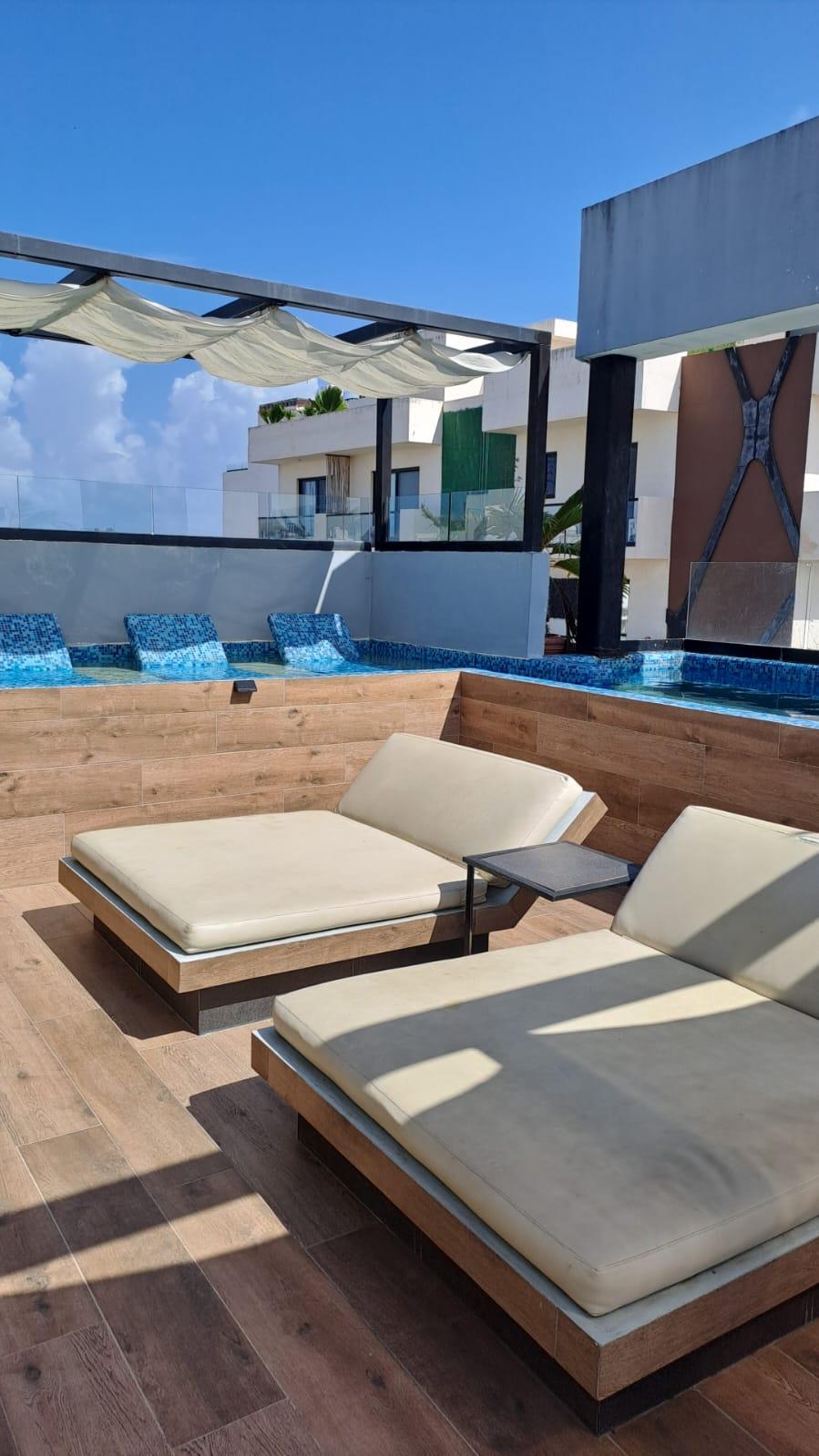 Estudio en renta en Playa del Carmen, The Yellow Condo — 14
