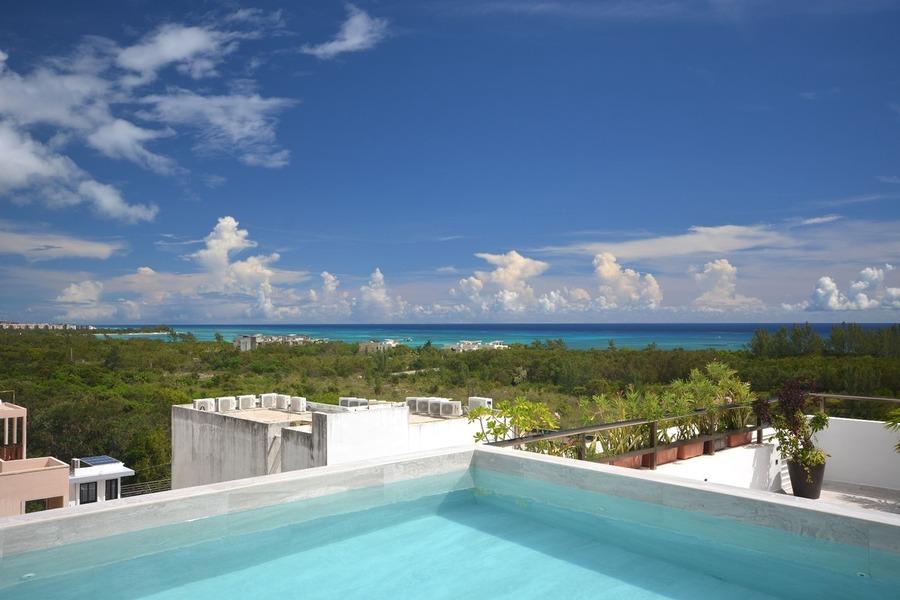 Departamento en renta en Playa del Carmen, Mayan Monk 402 — 2